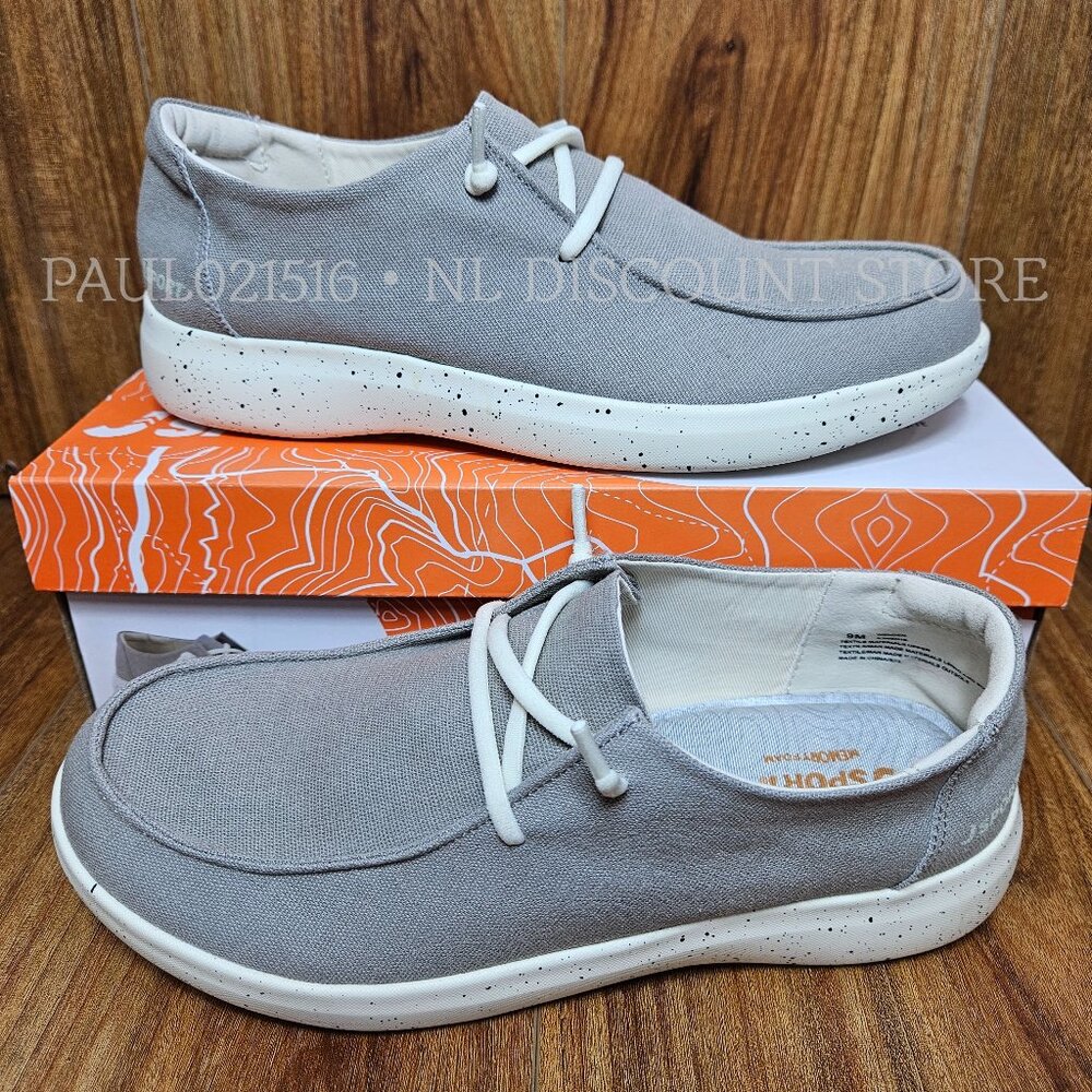 JSPORT Women's Wenden Casual Slip-on Shoes, Gray